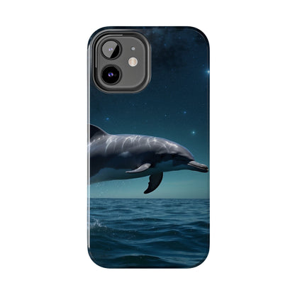 Midnight Ocean Dolphin - iPhone Case