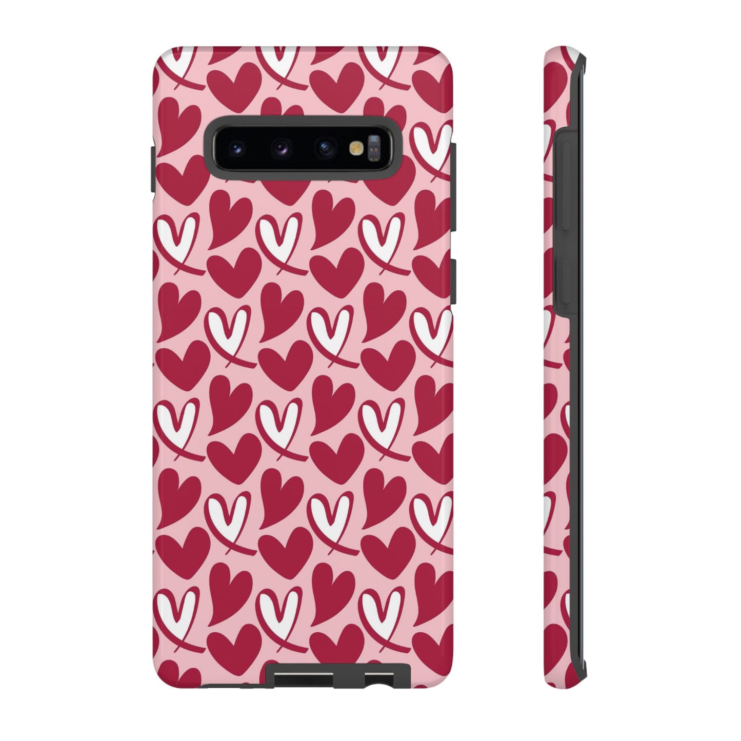 Hand-Drawn Hearts Samsung Galaxy Case