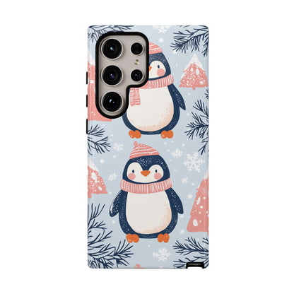 Penguin in Winter Wonderland Samsung Galaxy Case