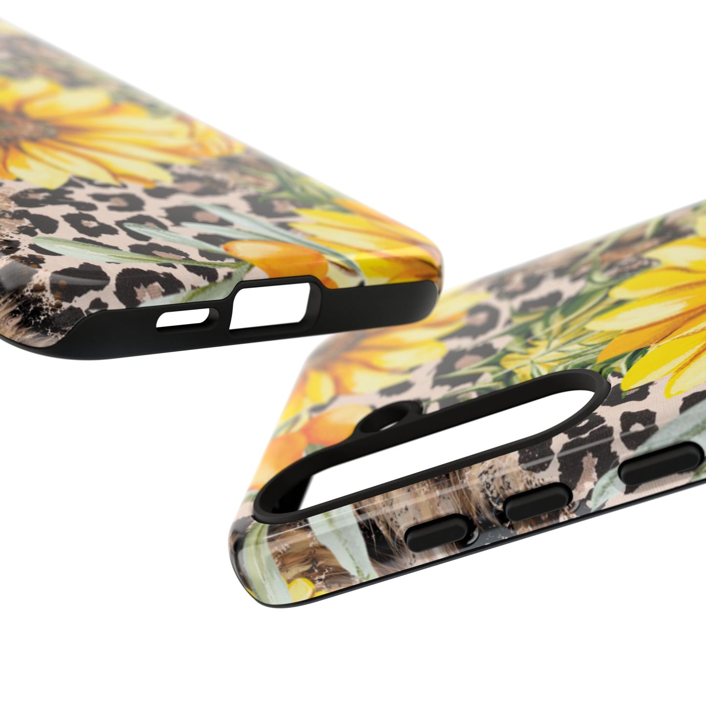 Leopard Sunflower Chic - Samsung Galaxy Series Case