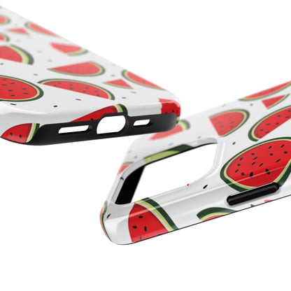 Sweet Watermelon iPhone Case – Fresh & Fun Fruit Pattern with Summer Vibes