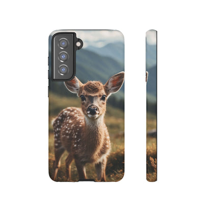 Gentle Fawn in Mountain Meadows Samsung Galaxy Case