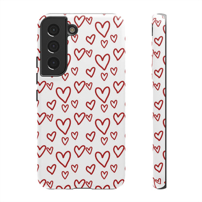 Classic Hearts Samsung Galaxy Case