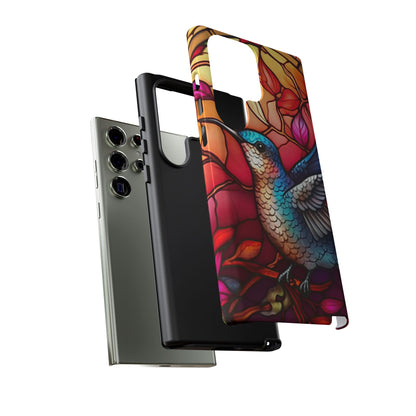 Radiant Multicolor Bird Artwork - Samsung Galaxy Case