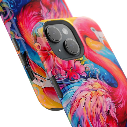 Flamingo Radiance – MagSafe iPhone Cases