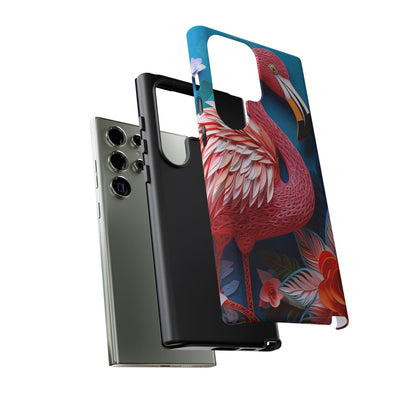 Flamingo Dreams – Bold Tropical Samsung Case