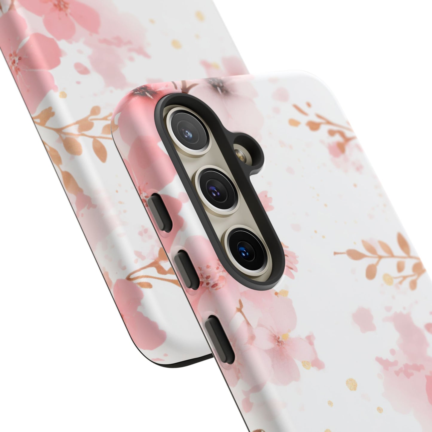 Soft Pink Cherry Blossom Samsung Galaxy Case – Elegant Floral Design