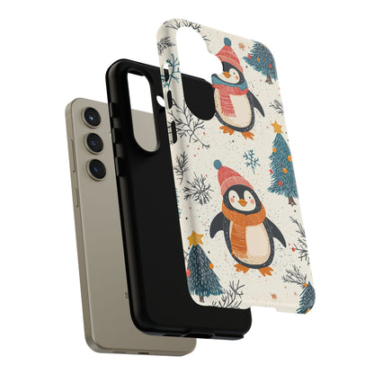 Penguin Wonderland – Snowy Christmas Cheer Samsung Galaxy Case