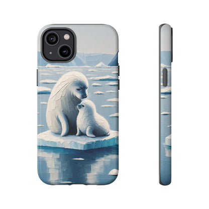 Arctic Serenity Seal iPhone Case