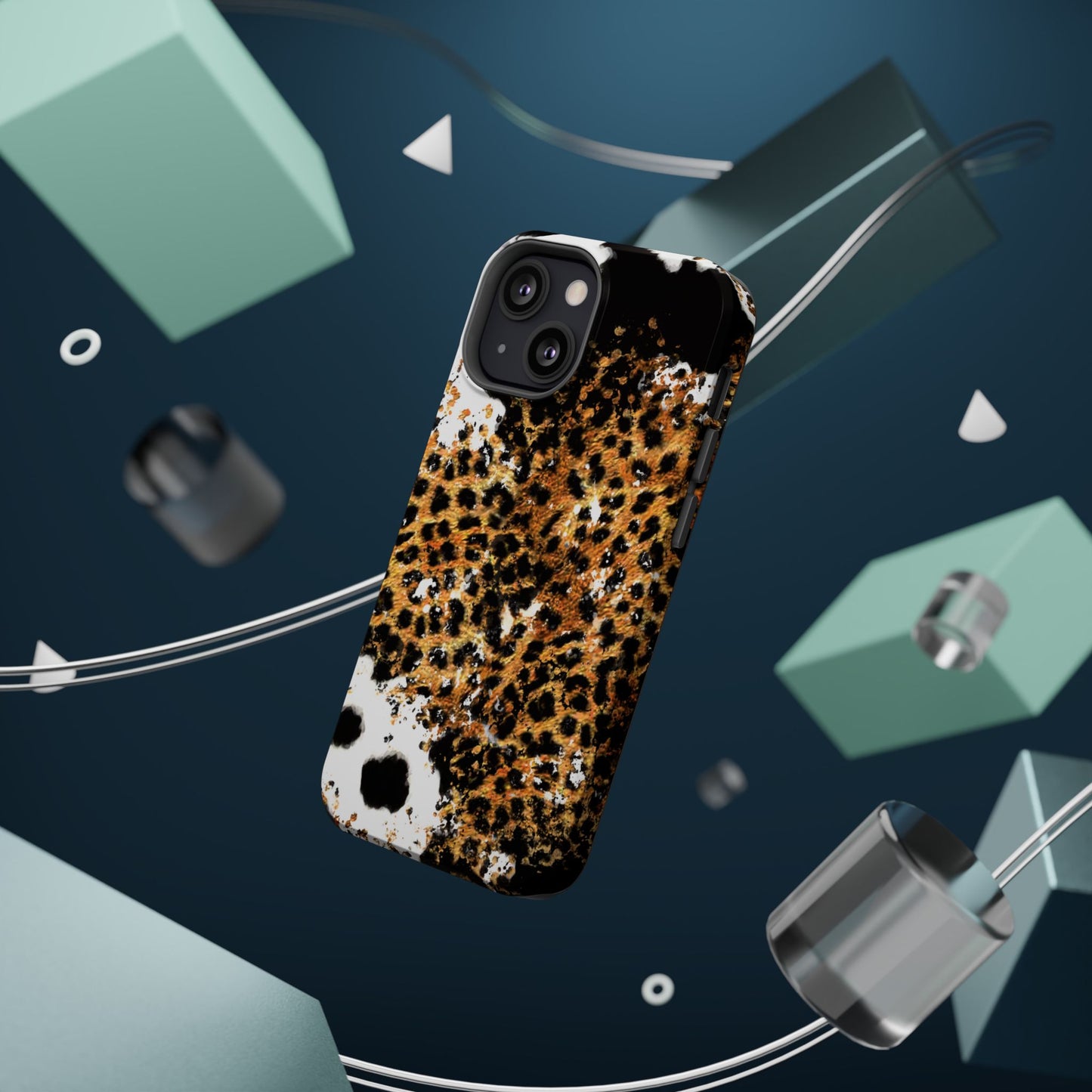 Bold Leopard Ink Splash - MagSafe iPhone Series Case