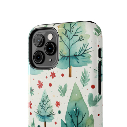 Watercolor Winter Forest - iPhone Series Case