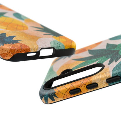 Tropical Pineapple Samsung Galaxy  Case – Vibrant Fruit Design, Tough Dual-Layer Protection