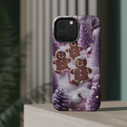 Pastel Christmas Gingerbread Wonderland - MagSafe Series Case