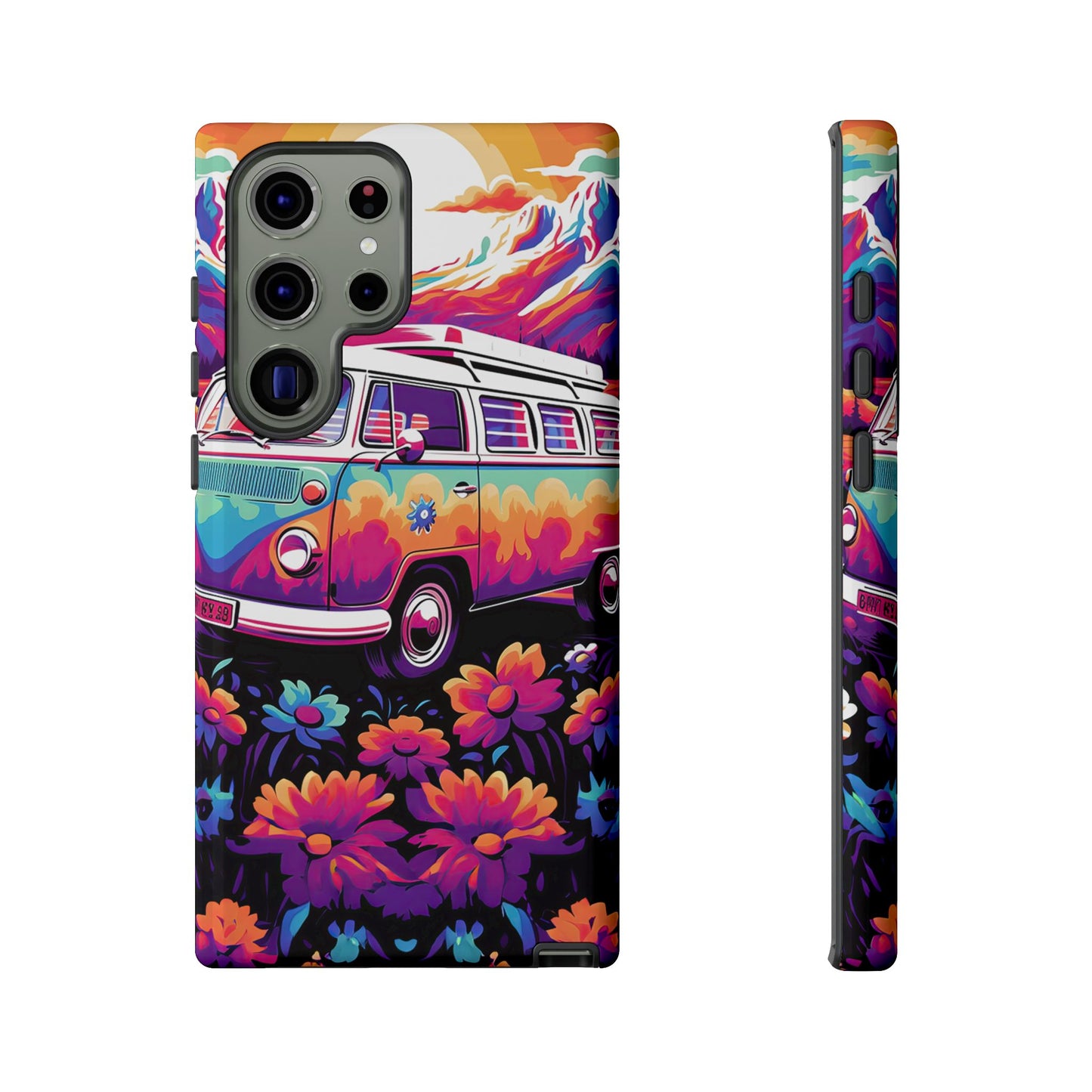 Groovy Floral Sunset Van – Samsung Galaxy Series Case