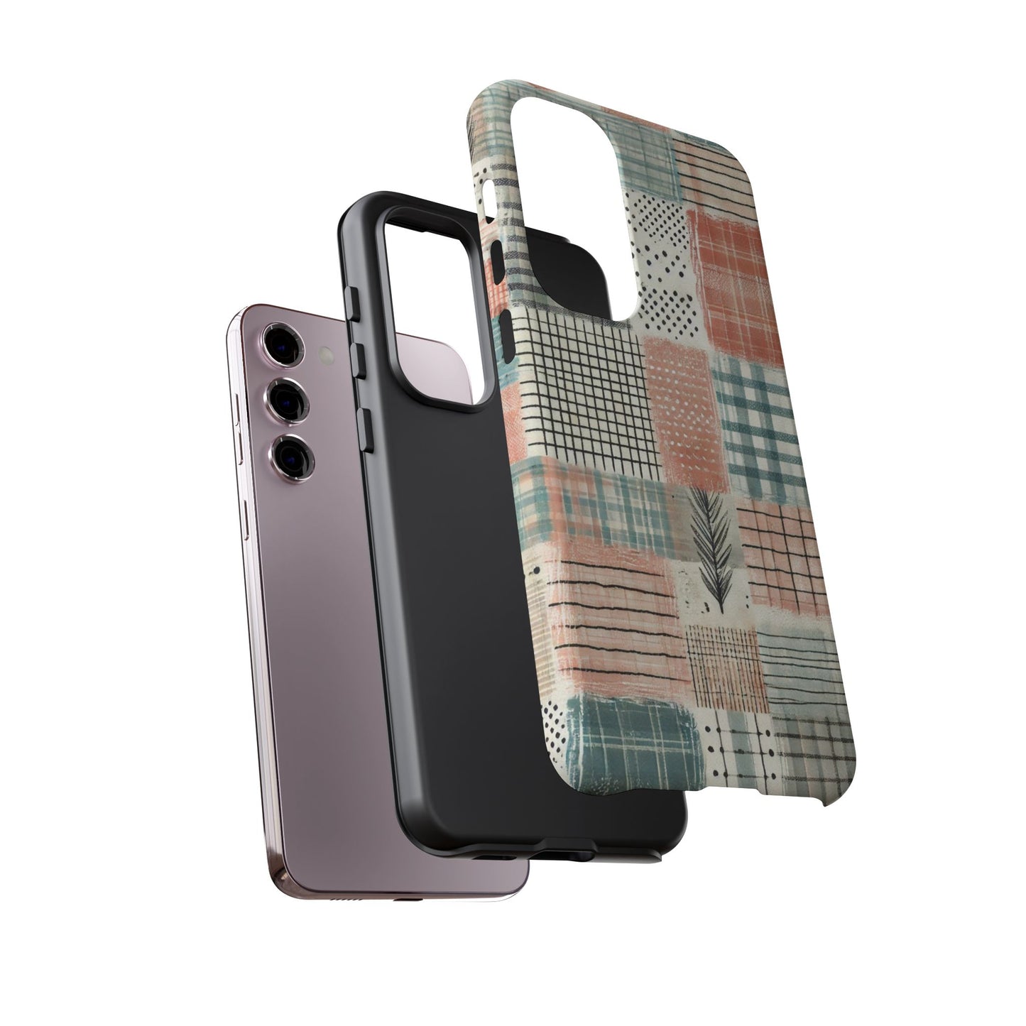 Modern Patchwork Pastel – Stylish Protection with Quilted Farmhouse Vibes