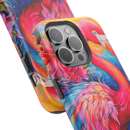 Flamingo Radiance – MagSafe iPhone Cases