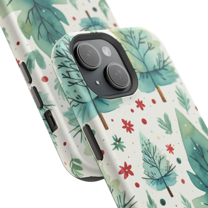 Watercolor Winter Forest - MagSafe iPhone Series Case