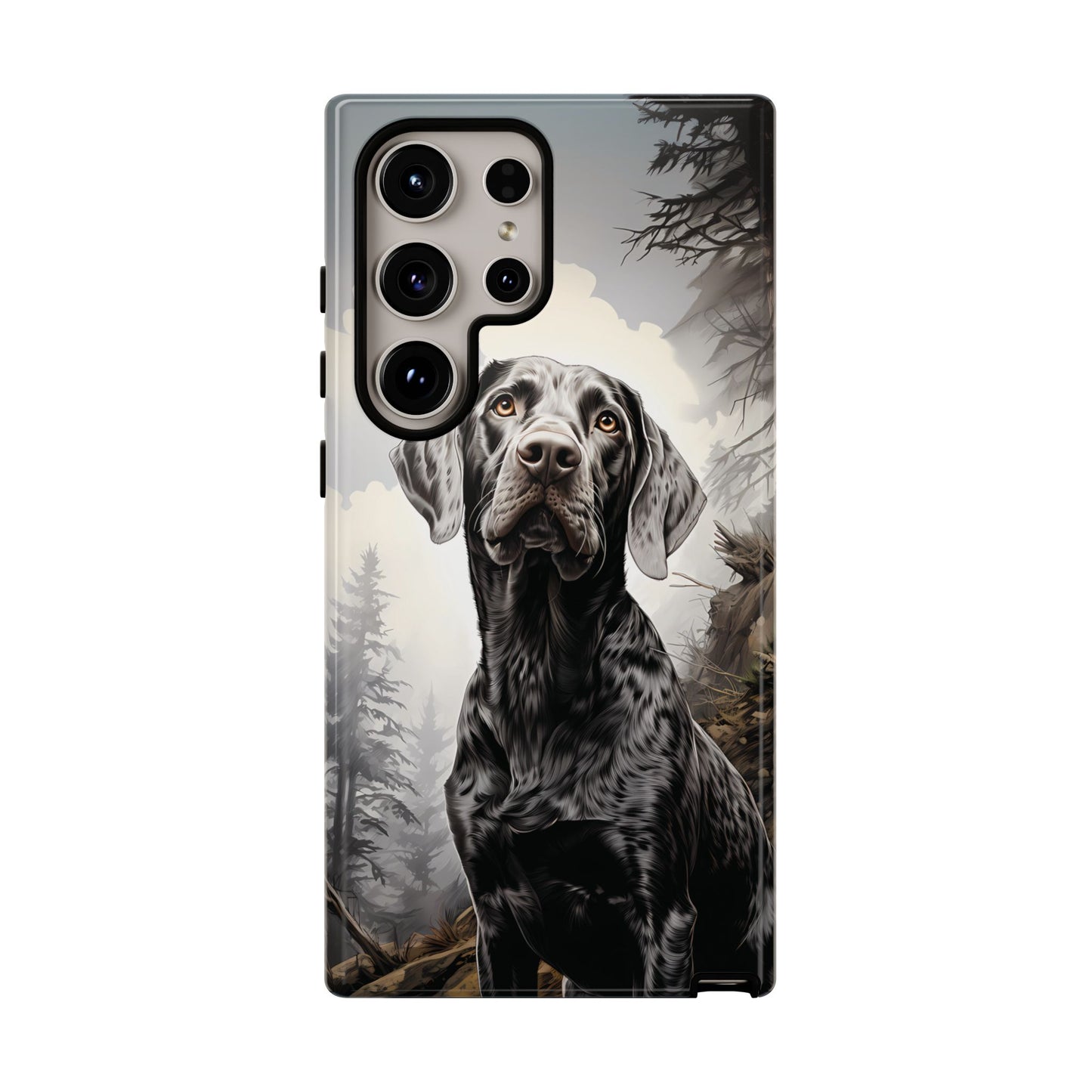 German Shorthair Pointer Phone Case - Tough & Durable with Dual Layer Protection!