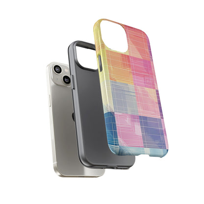 Pastel Panache Watercolor Plaid Case