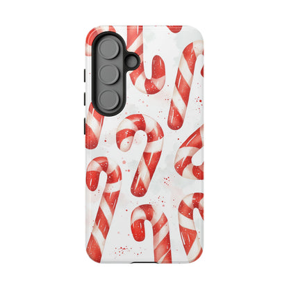 Festive Candy Cane Delight - Samsung Galaxy Series Case