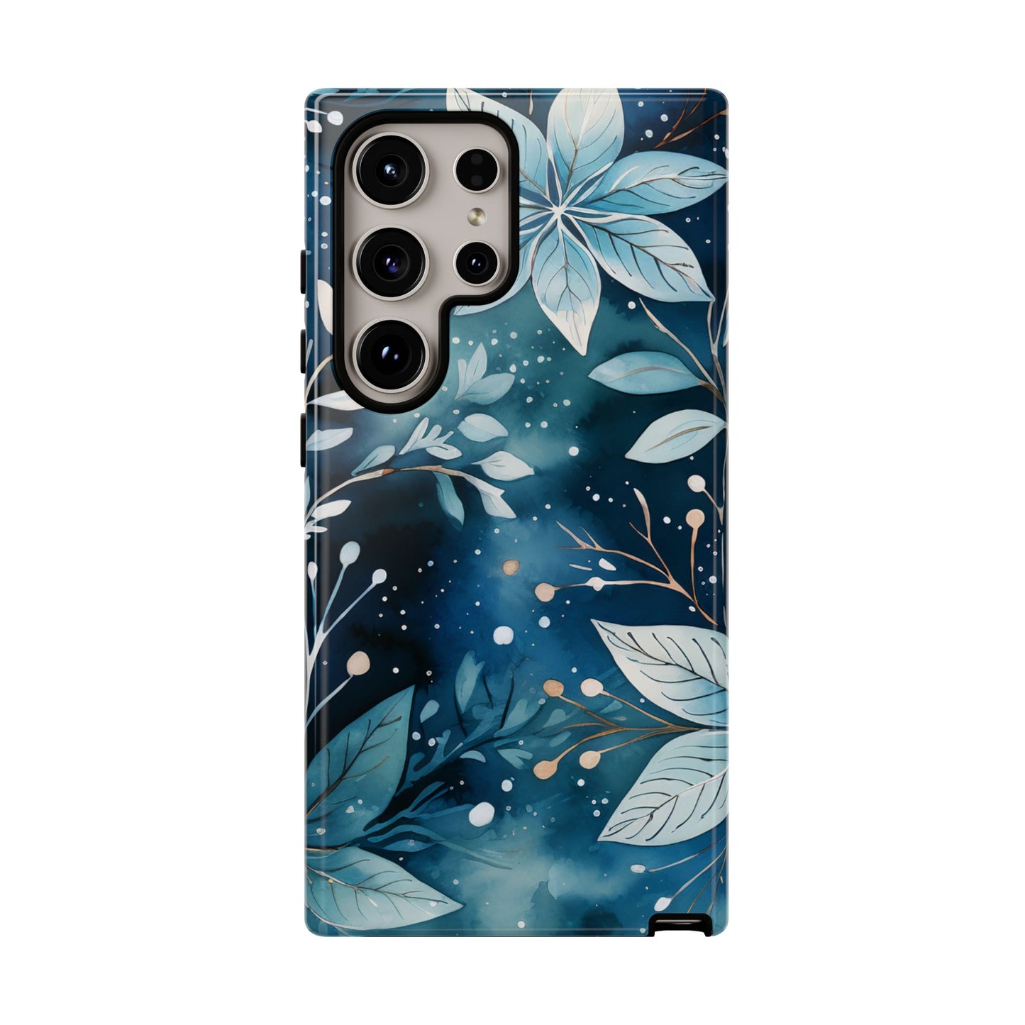 Midnight Frost Botanical – Samsung Galaxy Case