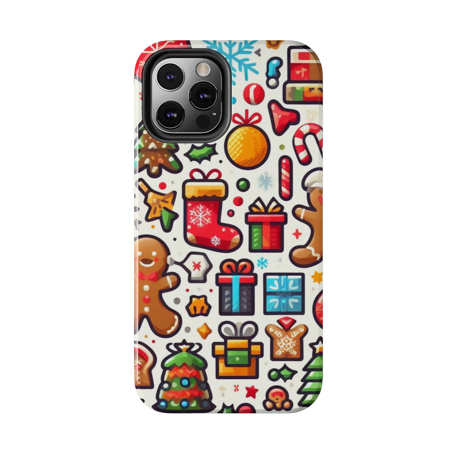 Festive Christmas Icons Pattern – iPhone Series Case