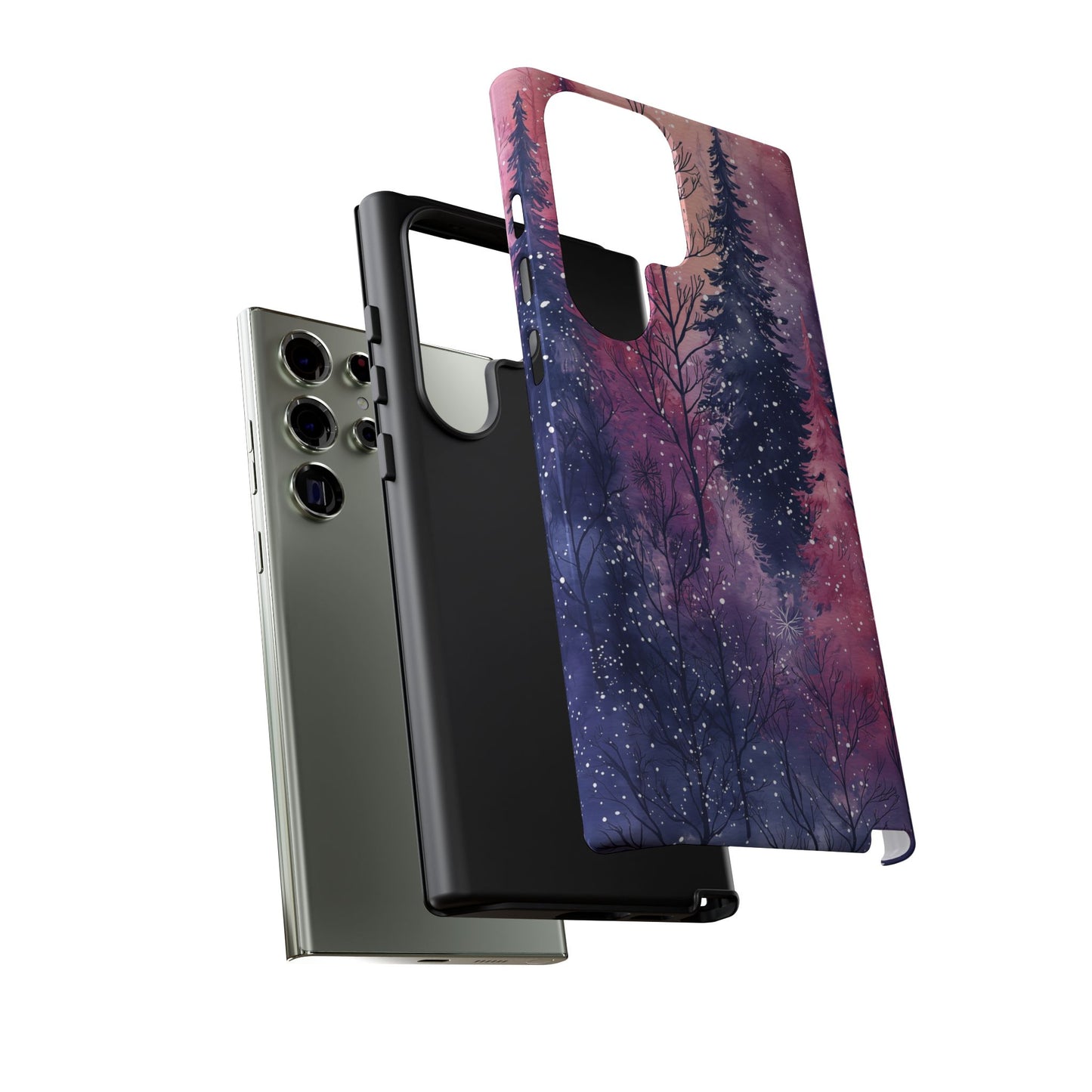 Sunset Snow Forest - Samsung Galaxy Series Case