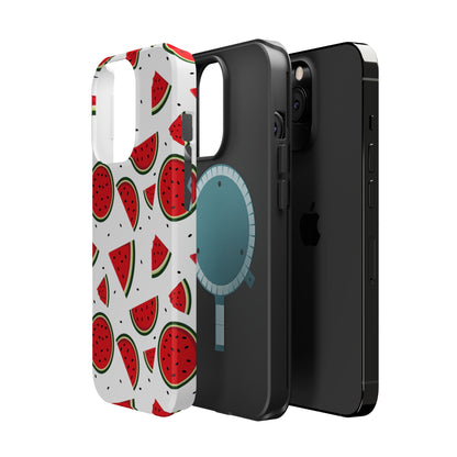 Sweet Watermelon MagSafe iPhone Case – Fresh & Fun Fruit Pattern with Summer Vibes