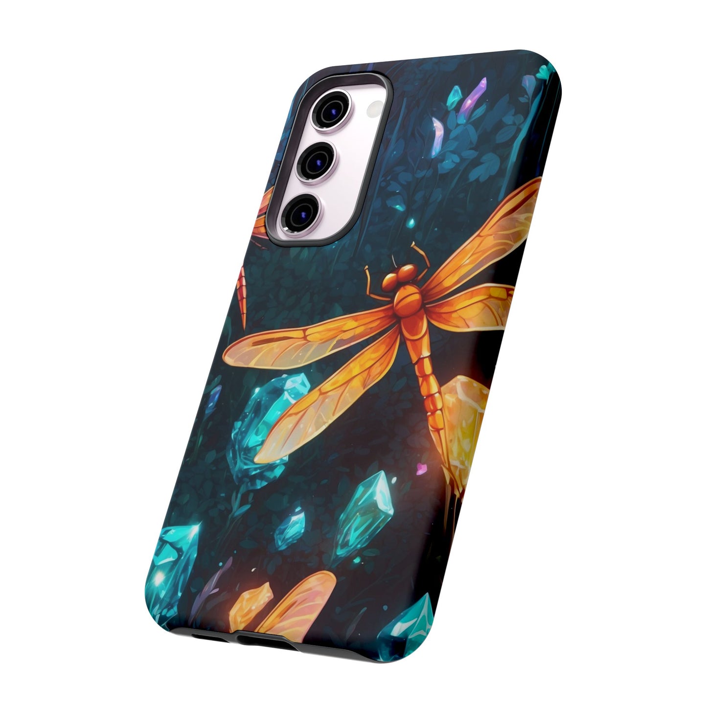 Mystical Dragonflies & Crystals – Samsung Galaxy Series Case