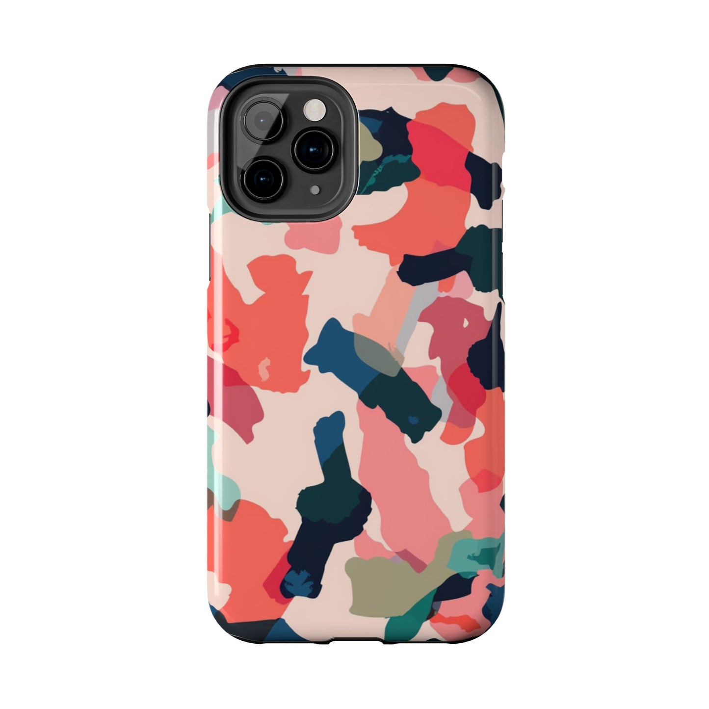 Modern Earthy Camo Abstract – iPhone Case