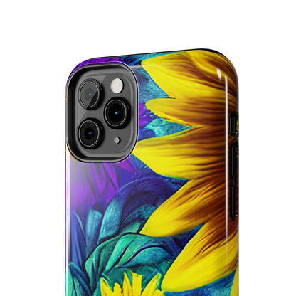 Purple & Gold Sunflower Dream - iPhone Series Case