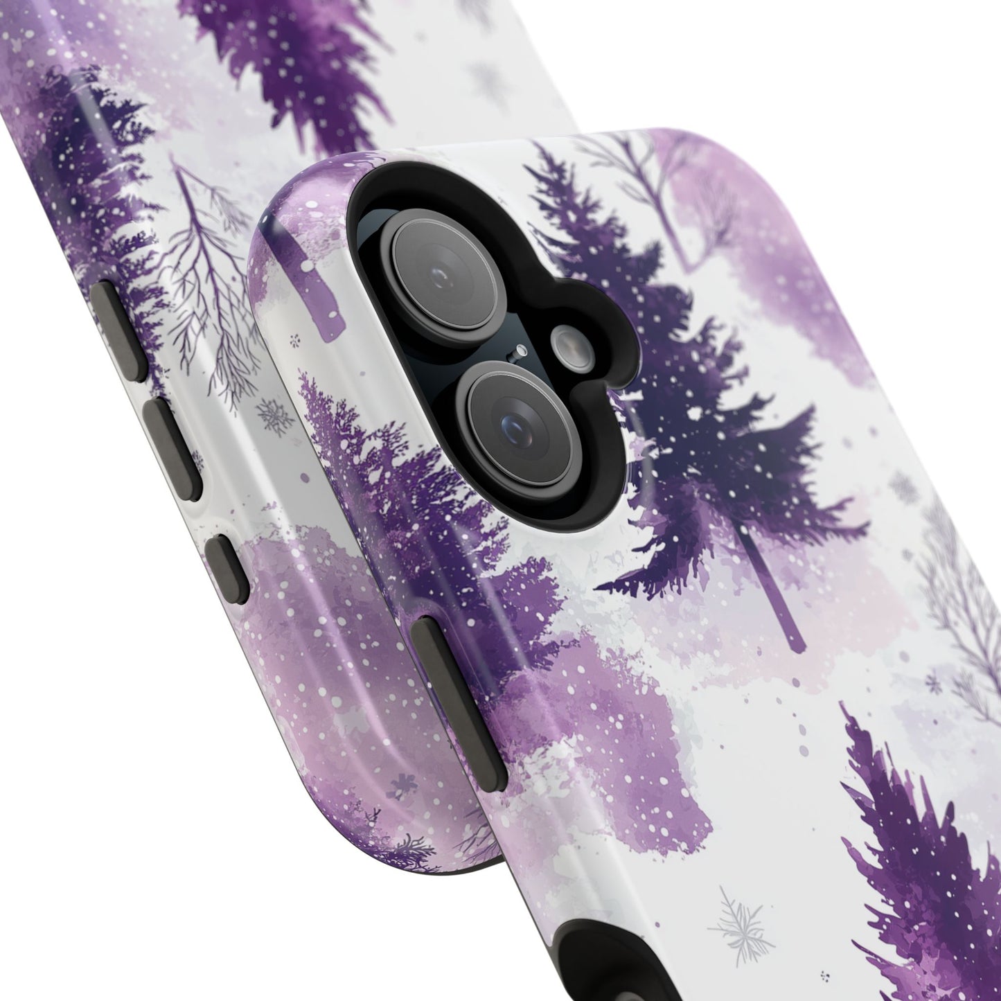 Purple Snowy Forest - MagSafe iPhone Series Case