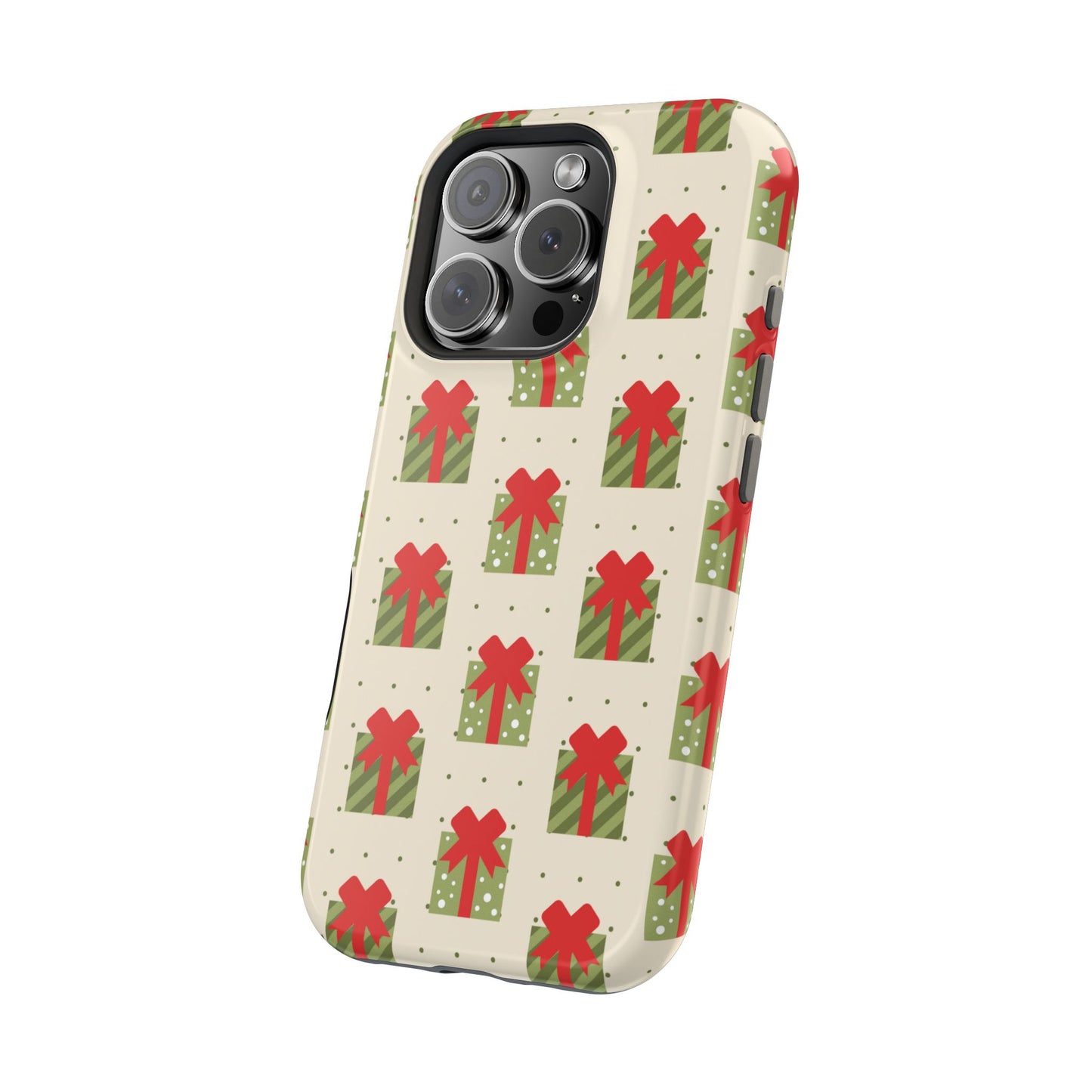 Festive Holiday Gift Pattern - MagSafe iPhone Series Case