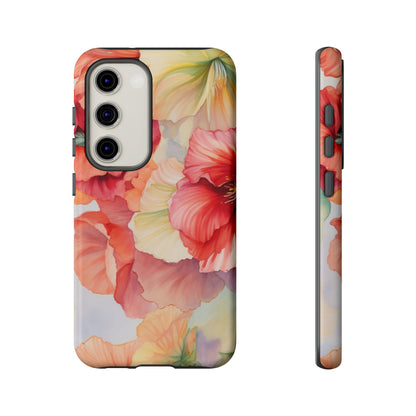 Gumamela Blush Pink Watercolor Floral – Samsung Galaxy Case