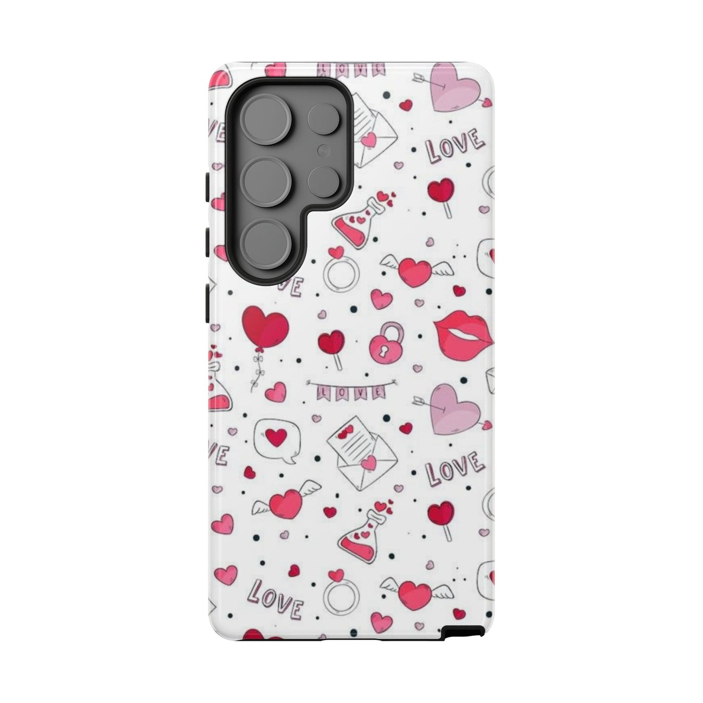 Samsung Galaxy Case: Romantic Love-Inspired Icons Case