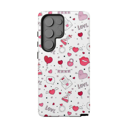 Samsung Galaxy Case: Romantic Love-Inspired Icons Case