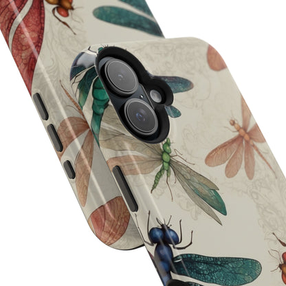 Vintage Dragonfly Garden – MagSafe iPhone Series Case