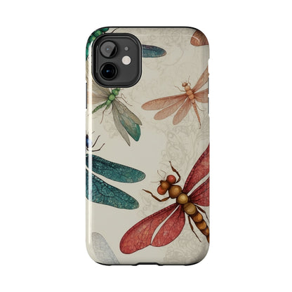 Vintage Dragonfly Garden – iPhone Series Case