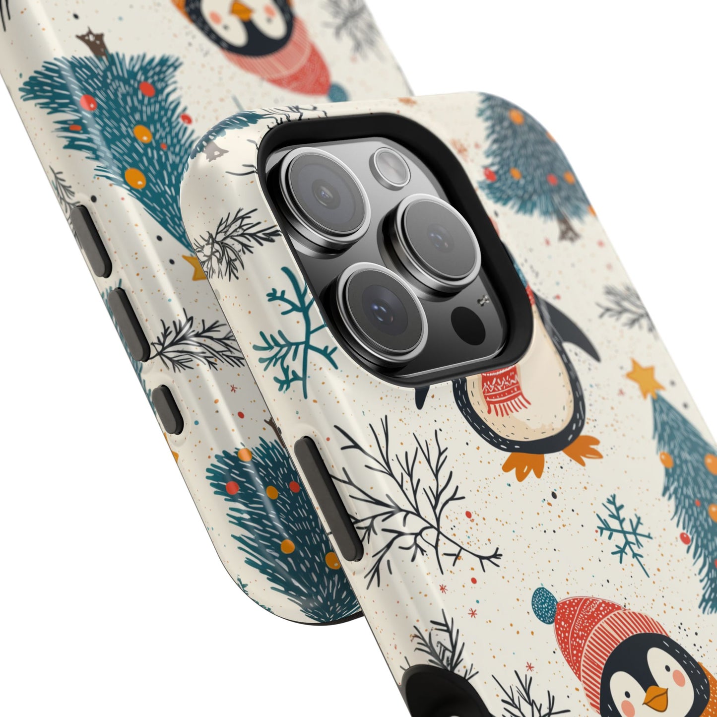 Snowy Christmas Cheer MagSafe iPhone Case