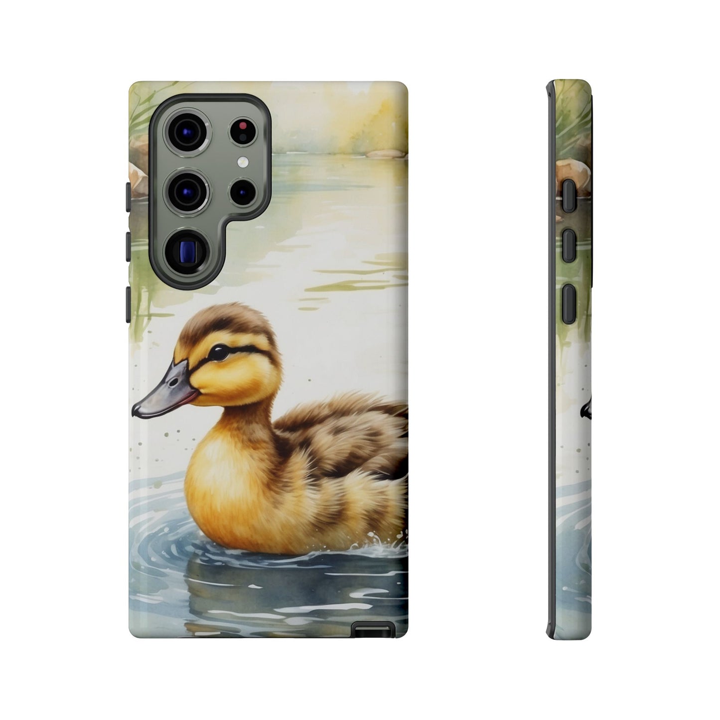 Graceful Duck Reflection – Samsung Galaxy Case