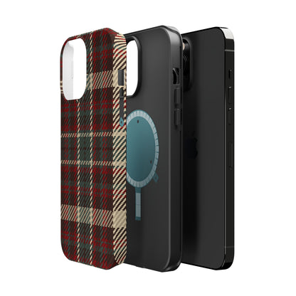 Cozy Rustic Plaid - MagSafe iPhone Series Case