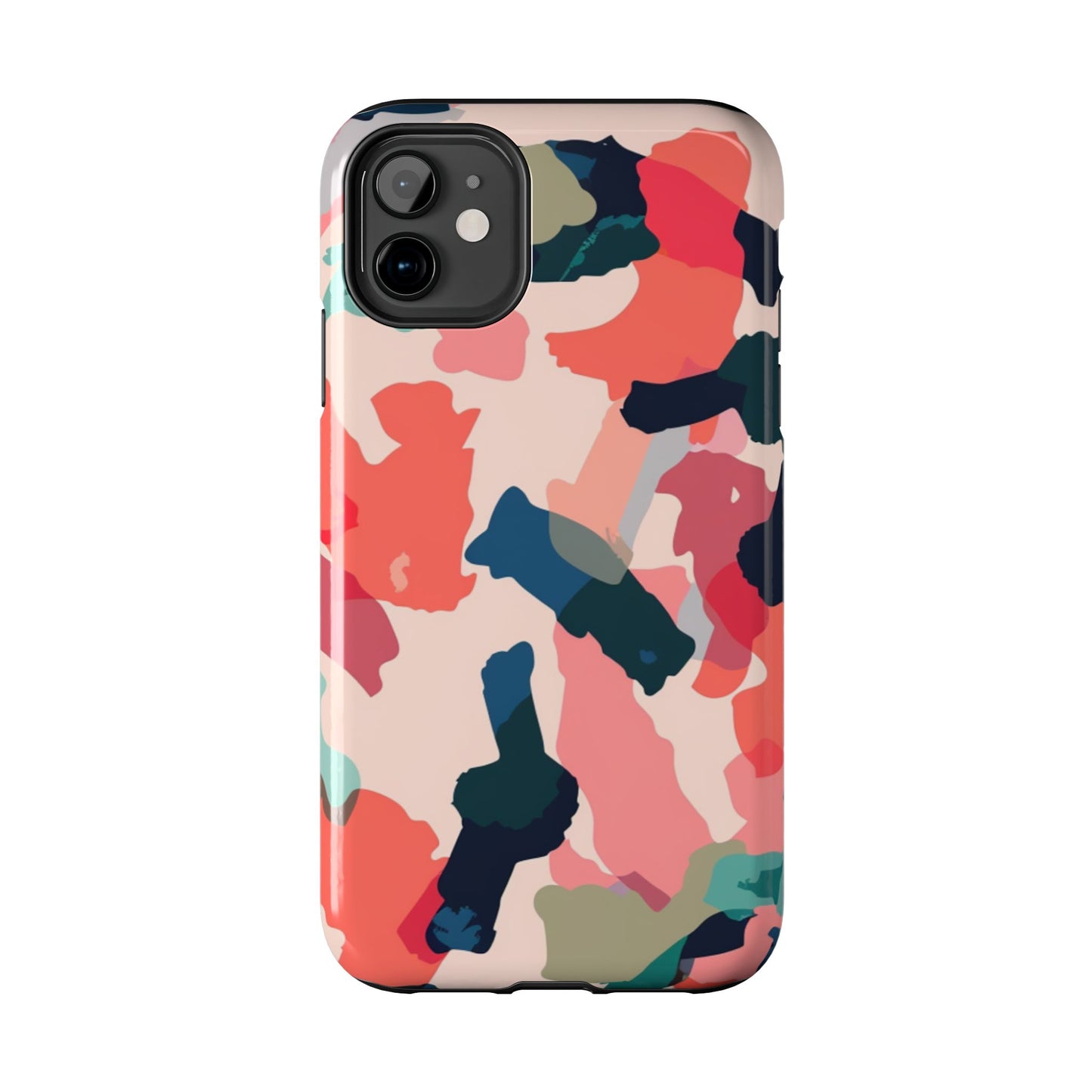 Modern Earthy Camo Abstract – iPhone Case