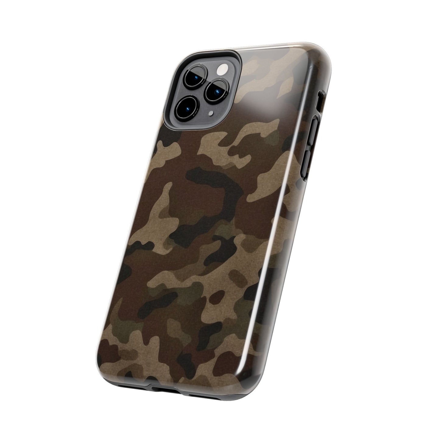 Classic Camouflage iPhone Case – Rugged Woodland Camo Protection