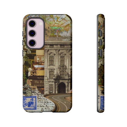 Whimsical Road Trip Collage Samsung Galaxy Case – Dual - Layer Protection with Vintage Art and Adventure Design - BOGO Cases