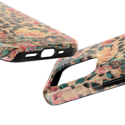 Rustic Floral Leopard - iPhone Series Case