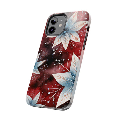 Winter Bloom Poinsettia – iPhone Case