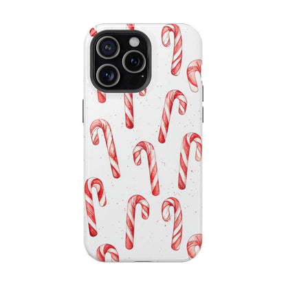 Candy Cane Christmas Pattern – MagSafe iPhone Series Case