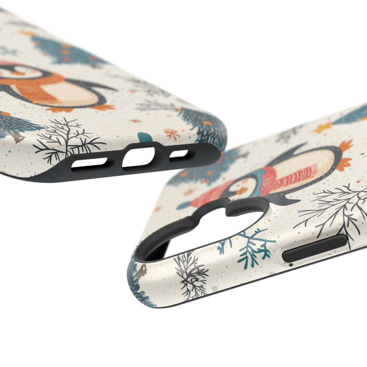 Snowy Christmas Cheer MagSafe iPhone Case