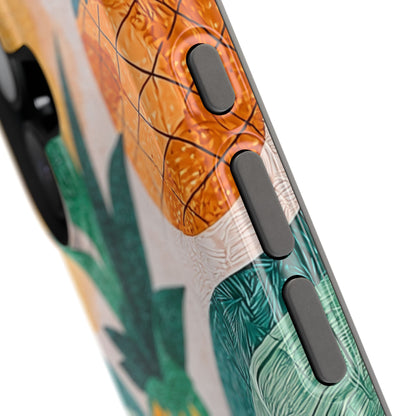 Tropical Pineapple MagSafe iPhone Case – Vibrant Fruit Design, Tough Dual-Layer Protection