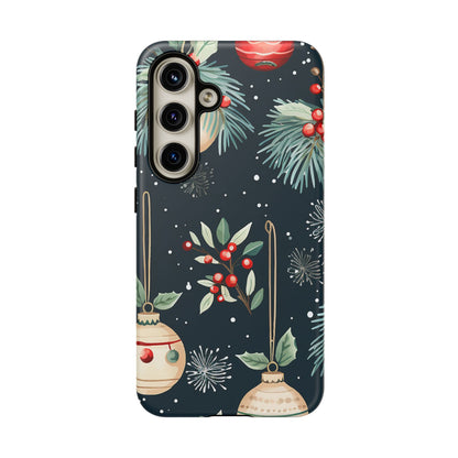 Elegant Christmas Ornaments and Pine - Samsung Galaxy Series Case